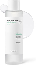 AHA BHA PHA Purifying Refresh Toner - Skin Trouble Eraser, Immediate Exfoliation & Sebum Removal - Contains Niacinamide for Breakouts - Removes Blocked Sebum & Dead Skin Cells, 6.76 f l. oz