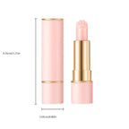 2PCS Thermochromic Lip Balm,Cat Paw Shaped Color Changing Lip Balm, Mini Cute Moisturizing Lip Balm, Long Lasting Lip Balm for Dry Lips Temperature Change Fruit Jelly Lipstick for Female Student