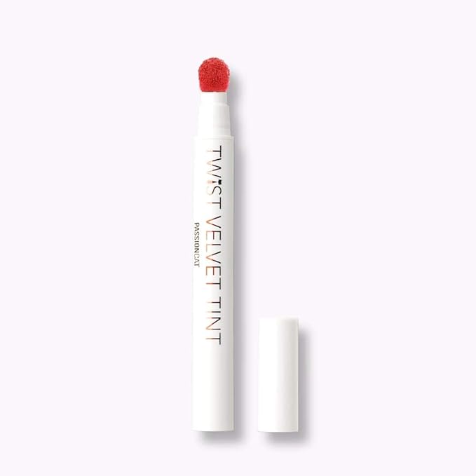 Long Lasting Lip Stain for Lips and Cheek Tint | High Pigment Color | lightweight Matte Finish | Weightless | Full Coverage | Twist Velvet Tint #10 (No.10)