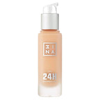 3INA The 24H Foundation 627-24H Long-Wearing Formula - Medium To High Buildable Coverage - Smooth Matte Finish - Expanded Shade Selection - Waterproof, Cruelty Free, Vegan Makeup - 1.01 Oz