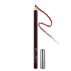 Palladio Lip Liner Pencil, Wooden, Firm yet Smooth, Contour and Line with Ease, Perfectly Outlined Lips, Comfortable, Hydrating, Moisturizing, Rich Pigmented Color, Long Lasting, Raisin