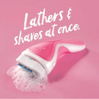 Schick Intuition - Lather & Shave In One Stop - Sweet WaterLily Fresh Floral Scent - Women's Razor Blade Refills - 3 Count Pack of 4 = 12 Cartridges