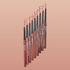 Mented Cosmetics Lip Liner for Women, Dark Brown Lipliner Lip Pencil, Waterproof Lipliner, Vegan + Cruelty Free Makeup, Foxy