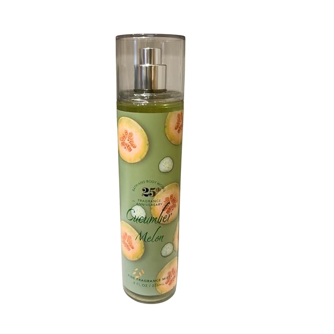 Bath & Body Works Cucumber Melon Fine Fragrance Mist 8oz - Pack of 3