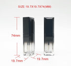 HLLMX 3PCS 5ml Lip Gloss Tube Plastic Vials Empty Refillable Lip Balm Bottles Container Lip Glaze Tube DIY Makeup Liquid Lipstick Bottle Container Red Lids Cosmetic Tube for Women Girl