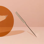 Korean Professional Pro Stainless Steel Makeup Cosmetic Spatula Tool Makeup Art Tool For Nail Art Eye Shadow Eyelash Makeup Professional Pigment Blending