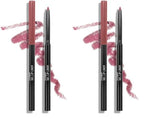 wet n wild Lip Liner Perfect Pout Matte Retractable Gel Lip Liner Pencil, Purple Lay Down the Mauves (Pack of 2)