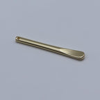 3 Pieces Zinc Alloy Makeup Spatula Eye Cream Spoon Beauty Scoop Mini Spoon Makeup Beauty Spoons Mini Cosmetic Skincare Spatula for Cream Lotions, Cylindrical Handle Type, Golden, Silver, Rose-Gold