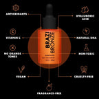 Face Self Tanner Drops, All-Natural