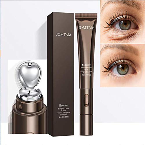 Eye Electro Vibro Purifying Cream Caviar Nettoyante Anti-Aging Removes Dark Circles Sodium Hyaluronate