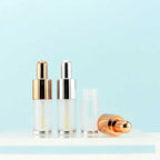 Teensery 6 Pcs 2.5ml Empty Lip Gloss Bottles Mini Baby Bottle Shaped Lip Glaze Tubes Refillable Lip Balm Vials Containers with Lip Brush for DIY Lipstick Lip Gloss Samples