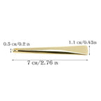 AKOAK 4 Pieces Metal Makeup Spatula, Makeup Spoon/Applicator, Reusable Mask Spoon for Creams, Blends, Lotions, Skin Creams, Moisturizers, Home Salons