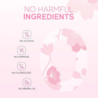 AKARY Cherry Blossom Eye Cream with Hyaluronic Acid, Lightweight Skincare Eye Cream for Dark Circles and Puffiness, Hydrating Under Eye Cream for All Skin Types, Cruelty-Free & Fragrance-Free