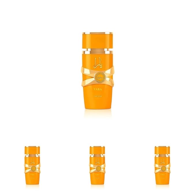 Lattafa Perfumes Yara Tous for Women Eau de Parfum Spray, 3.40 Ounces / 100 ml (Pack of 4)