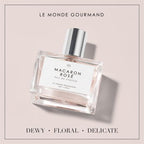 Le Monde Gourmand Macaron Rosé Eau de Parfum - 1 fl oz (30 ml) - Rose, Floral, Sugar Perfume Notes