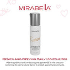 Mirabella Renew Age-Defying Daily Moisturizer for Face, Hydrating Face Moisturizer Helps Reduce Appearance of Fine Lines, Wrinkles and Dark Spots with Peptides, Hyaluronic Acid, and Antioxidants