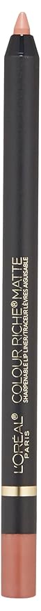 L'Oreal Paris Colour Riche Matte Lip Liner, Matte-Stermind, 0.04 oz.