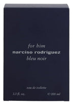 Narciso Rodriguez Him Bleu Noir Eau de Toilette Spray for Men, 3.3 Ounce