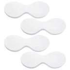 PAGOW 400 Sheets Disposable Non Woven Eye Care, Cotton Paper Facial Eye Pads Spa, DIY Clear Eye Mask Paper Beauty Sheets for Skincare Spa Wrap Moisture Retention
