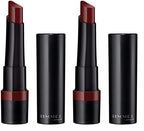 Rimmel Lasting Finish Matte Lipstick, 560 Crimson Desire (Pack of 2)
