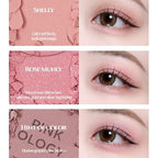 HOLIKA HOLIKA My Fave Mood Eye Palette 03 Pinkology | 9 Shade, Cool tones, Soft Eye Shadow, KBeauty Pink Eye Makeup, Daily, High Pigment, Smooth, Matte, Shimmer finishes