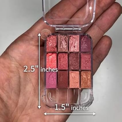 Bella - 16 Sections small Empty lipstick palette depotting makeup container