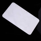 Mixing Palette Small Stainless Steel Makeup Palette Rec Shape Mixing Plate Tools with Spatula Nail Art Palette for Blending Cosmetic Shades