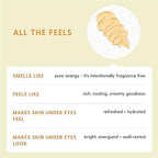 Kinship Brightwave Vitamin C Face + Eye Duo | 10% Vitamin C Serum (1 Fl Oz) | Brightening Eye Cream (0.5 Oz) | Fade Dark Spots | Reduce Fine Lines, Wrinkles, Dark Circles + Puffiness | All Skin Types