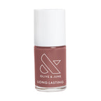 Olive & June Long Lasting Nail Polish | Plump Gel-Like Finish No Lamp Needed | Lasts up to 10 days | Salon-Quality Color at Home | 15-Free Vegan Cruelty-Free Chip-Resistant Shine |Shacket Rose Neutral