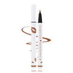 Longwear Liquid Lip Liner, Matte Lip Tint Stain Marker Pen, 2 in1 Liquid Lipstick & Lip Liner Pencil, Long Lasting Waterproof Lip gloss for Women, Fuller Lips Makeup (05(Nude))