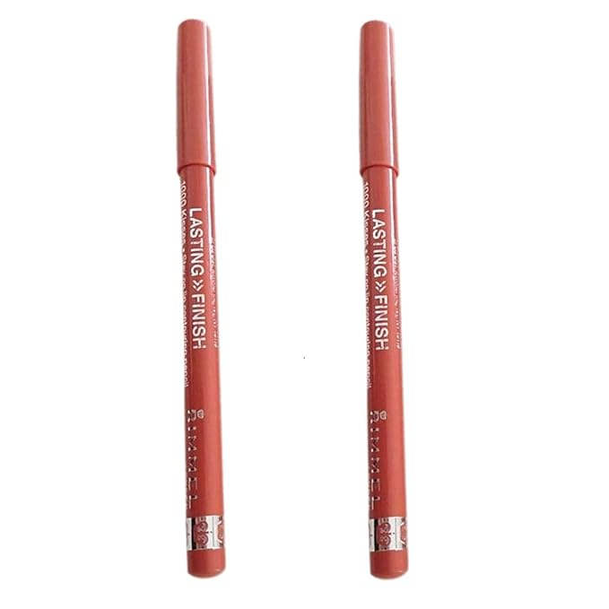 Rimmel Pack of 2 1000 Kisses Lip Liner,