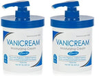 Vanicream Moisturizing Skin Cream with Pump Dispenser - 16 fl oz (1 lb) - Moisturizer Formulated Without Common Irritants for Those with Sensitive Skin (Pack of 2)