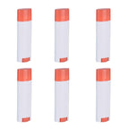 5ml 100Pcs Empty Oval Deodorant Lip balm Tubes Containers Twist-up Refillable Containers for Lipstick,Chapstick,Homemade Lip balm,DIY Deodorants(Pink White)