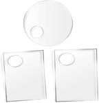 3 PCS Acrylic Cosmetic Makeup Palette Liquid Foundation