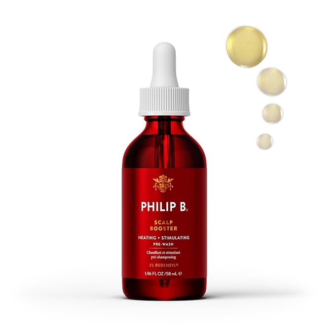 PHILIP B. Scalp Booster Pre-Wash Treatment - With 3% Redensyl for Fuller Looking Hair