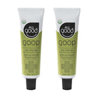 All Good Goop on the Go - Chafing Cream, Dry Skin Salve, Cracking Lip Moisturizer - Soothes, Hydrates & Calms - Travel Size Recovery Balm 1oz (2-pack)