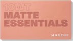 Morphe 18WT Makeup Palette - Matte Essentials Artistry Palette with Warm Toned, All-Matte Shades - Made to Build, Blend & Layer Flawlessly for Everyday, Versatile Makeup Looks (0.68 oz)