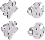 Mini Manicure Palette,4PCS Nail Display Board,Metal Nail Art