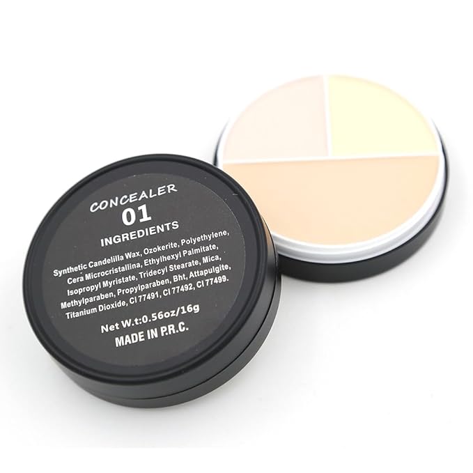 3 Color Concealer Conceal Correct Countor 01