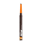 NYX PROFESSIONAL MAKEUP Duck Plump Plumping Lip Liner, Matte Pencil With Up To 10HR Wear, Double Dose (Dark Brown Lip Liner)