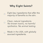 Eight Saints Lip Trick Vanilla Lip Mask, Natural and Organic Lip Gloss Treatment for Full, Soft Lips, Plumping, Hydrating, and Wrinkles, 0.5 Ounces