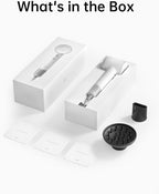 Laifen Hair Dryer SE, 200 Million Negative Ionic Blow Dryer with 105,000 RPM Brushless Motor 1400W Powerful Fast Drying High-Speed Low Noise Hairdryer with Magnetic Attachments