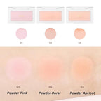 BBIA Ready To Wear Powder Cheek Blush 3 Color – Buildable & Blendable Soft Blush for Cheeks, Matte & Shimmery Finish, Lightweight, Long-Lasting, Vegan, Korea Face Makeup, 0.19oz (01 POWDER PINK)