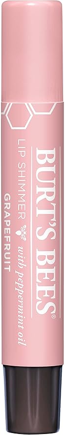 Burt's Bees 100% Natural Moisturizing Lip Shimmer, Grapefruit - 1 Tube