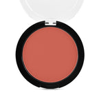 Palladio Matte Blush, Brushes onto Cheeks Smoothly, Soft Matte Look and Even Finish, Flawless Velvety Coverage, Effortless Blending Makeup, Flatters the Face, Convenient Compact, Toasted Apricot