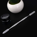 4 Pieces Makeup Spatula Cosmetics Mixing Spatula Stainless
