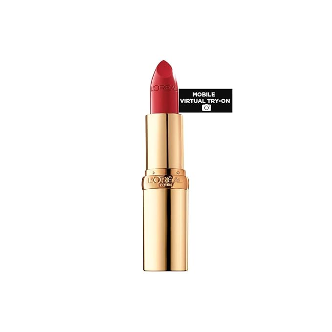L’Oréal Paris Colour Riche Original Creamy, Hydrating Satin Lipstick with Argan Oil and Vitamin E, le rouge paris , 1 Count
