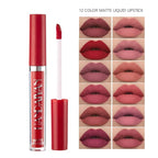 BestLand 3Pcs Matte Liquid Lip Gloss Set - 24H Transfer-Proof, Moisturizing & Non-Sticky I Mauve Pink, Classic Red, Deep Burgundy I Vegan + Cruelty-Free for Daily & Party