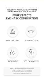 Under Eye Patches - 60PCS Eye Masks for Eye Care, 24K Gold Eye Patches for Puffy Eyes & Dark Circles Treatments, Reduce Under Eye Puffiness & Smooth Wrinkles (Gold)