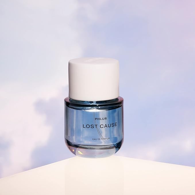 PHLUR Lost Cause Eau de Parfum - Full Size Perfume for Women & Men Fragrance - Fresh Woody Floral Perfume with Bergamot, Apple, Jasmine & Vanilla Orchid (50mL)